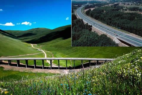 串起一串美景！華全發(fā)電機組點贊共玉高速通車運營