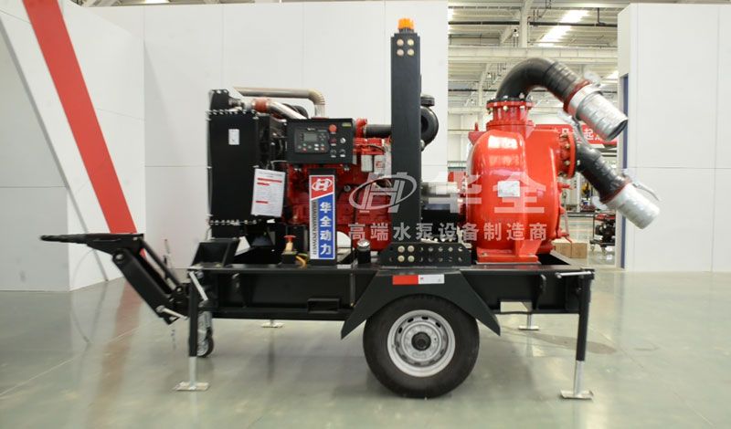 全力以赴打硬仗，防汛抗旱保秋收！華全防汛抗旱泵站發(fā)貨